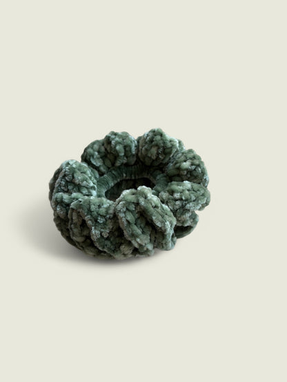 Groene scrunchie